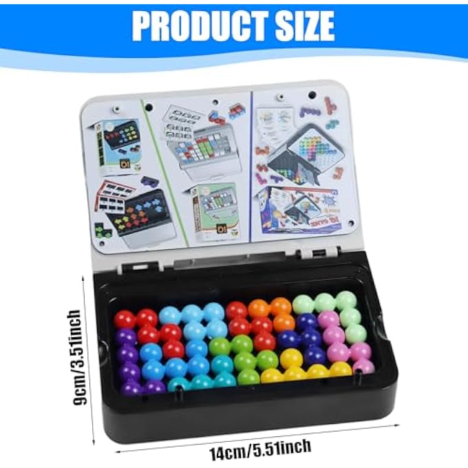 IQ PUZZLE IQ GAMES WITH 110 CHALLENGES, 2D 3D IQ GAME LOGIC GAMES PUZZLE GAMES IQ GAMES FOR CHILDREN FROM 6 AND ADULTS GAMEPLAY FOR FAMILY GATHERINGS - Image 2